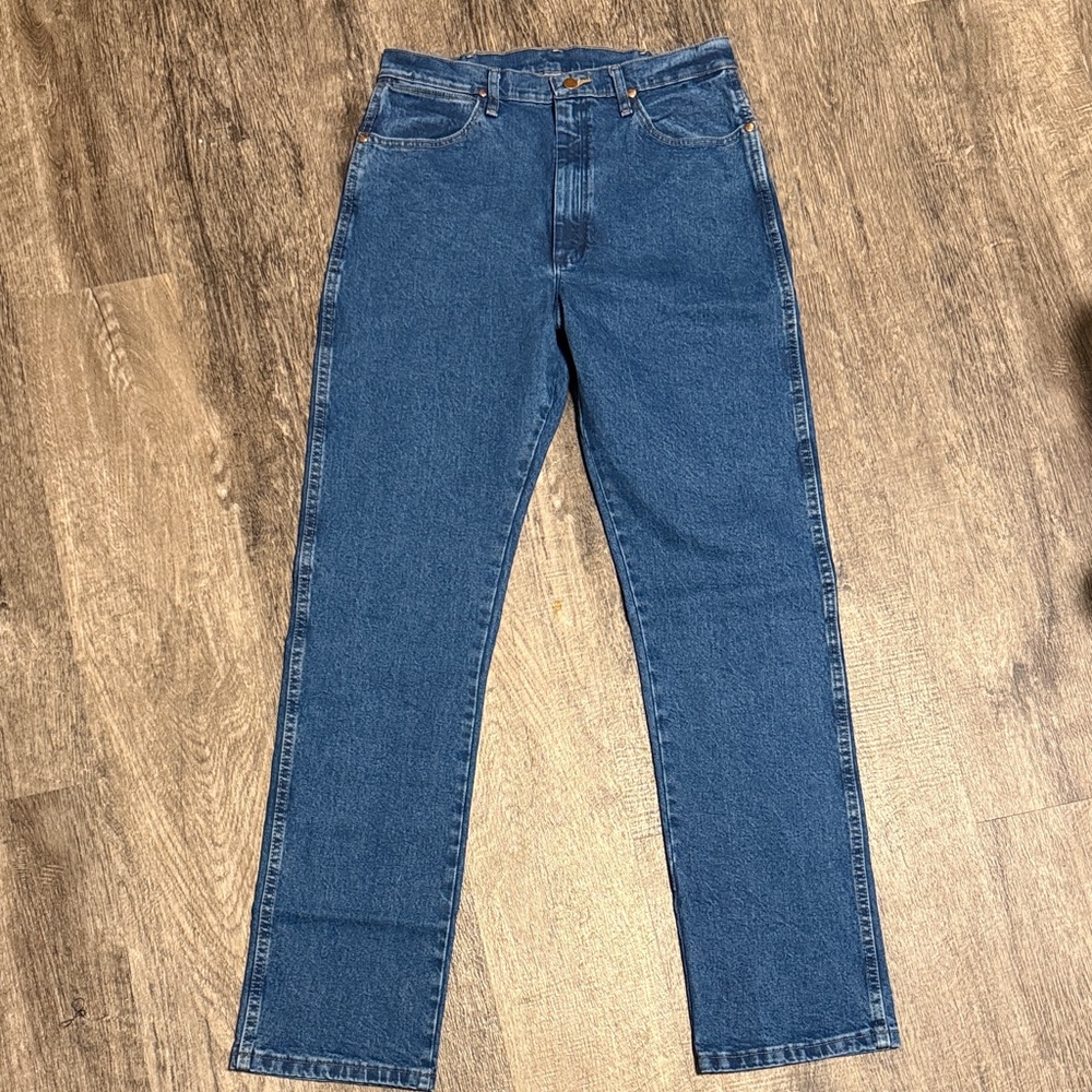 Wrangler Women's Straight Blue Jeans